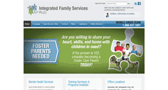 Desktop Screenshot of integratedfamilyservices.net